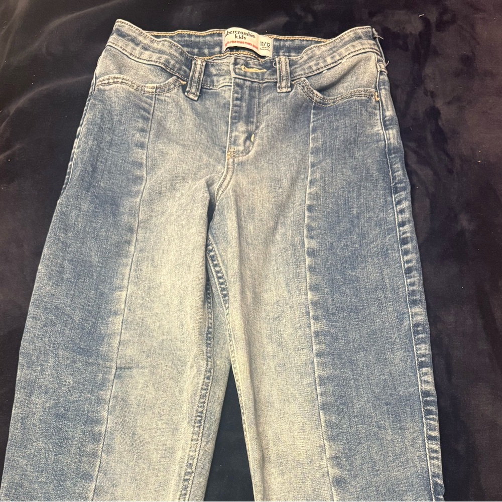 Abercrombie Kids Light Wash Skinny Jeans